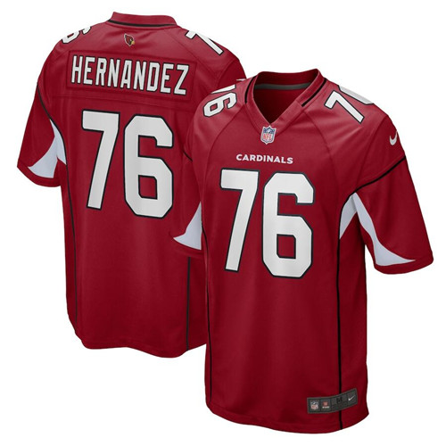Men's Arizona Cardinals #76 Will Hernandez Red Limited Stitched Jersey